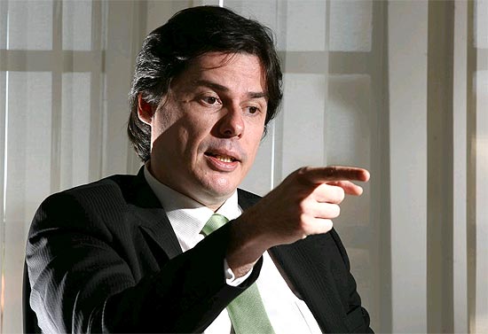 Luiz Flávio Zampronha, durante entrevista feita na associação de delegados da Polícia Federal, em Brasília