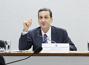 Francisco Falcão afirma que vai combater tráfico de influência nos tribunais. Foto:  Ana Volpe / Agência Senado