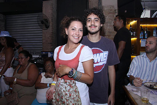 Fabíula Nascimento e o agora ex-namorado, Geroge Sauma, dez anos mais novo do que ela. Foto: Alex Palarea/AgNews 