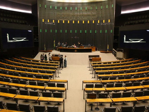 Plenário da Câmara na quarta-feira anterior ao primeiro turno da eleição municipal. Foto: Ed Ferreira / AE