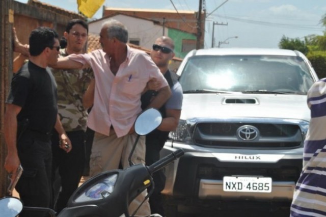 Prefeito de Buriticupu, Antônio Marcos de Oliveira, o ‘Primo’, preso pela PF um dia antes da eleição.