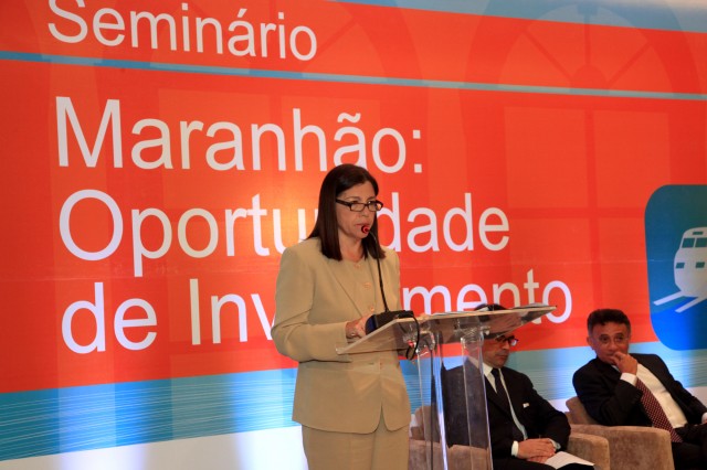 Governadora destacou investimentos e avanços na economia do Maranhão. Foto: Secom/Divulgação