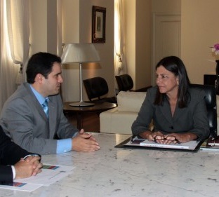 O prefeito de São Luís, Edivaldo Holanda Júnior, em reunião com a governadora do Maranhão, Roseana Sarney. Foto: Reprodução