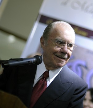 O ainda presidente do Senado Federal, José Sarney. Foto: Pedro França/ Agência Senado