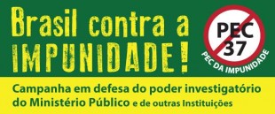 Campanha Brasil contra a impunidade. Foto: Reprodução