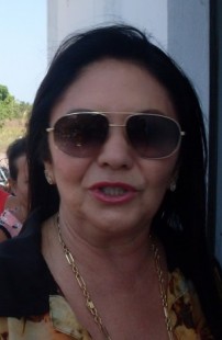 Prefeita de Anapurus, Cleomaltina Moreira Monteles, a Tina